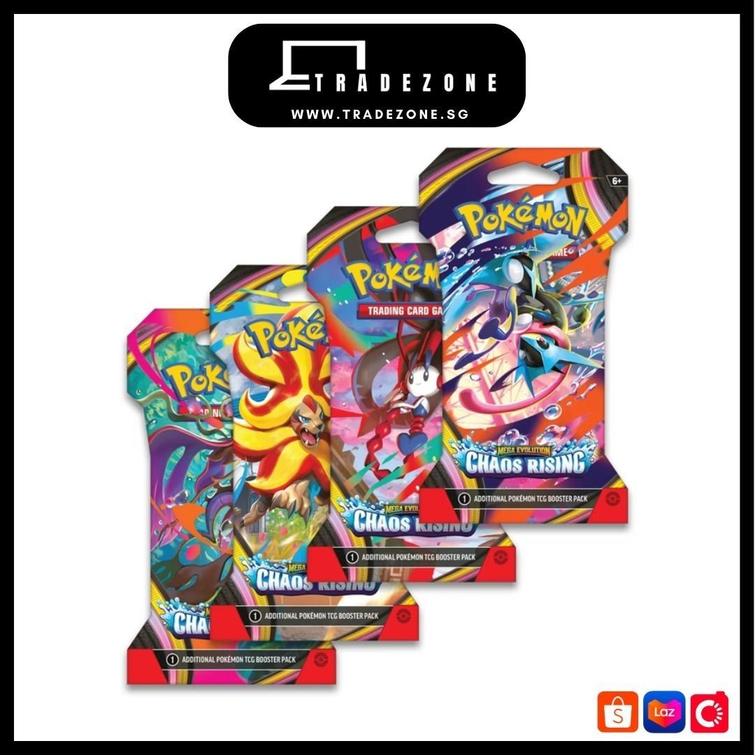 Pokemon TCG Chaos Rising Elite Sleeve Pack (1 Pack), Toys ...