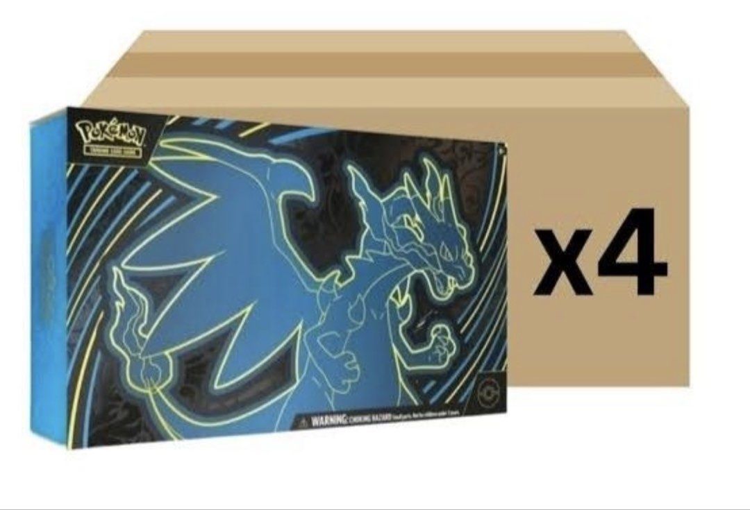 Ultra Collection Pokémon Charizard Ultra-Premium Collection Elite UPC English, Toys ...