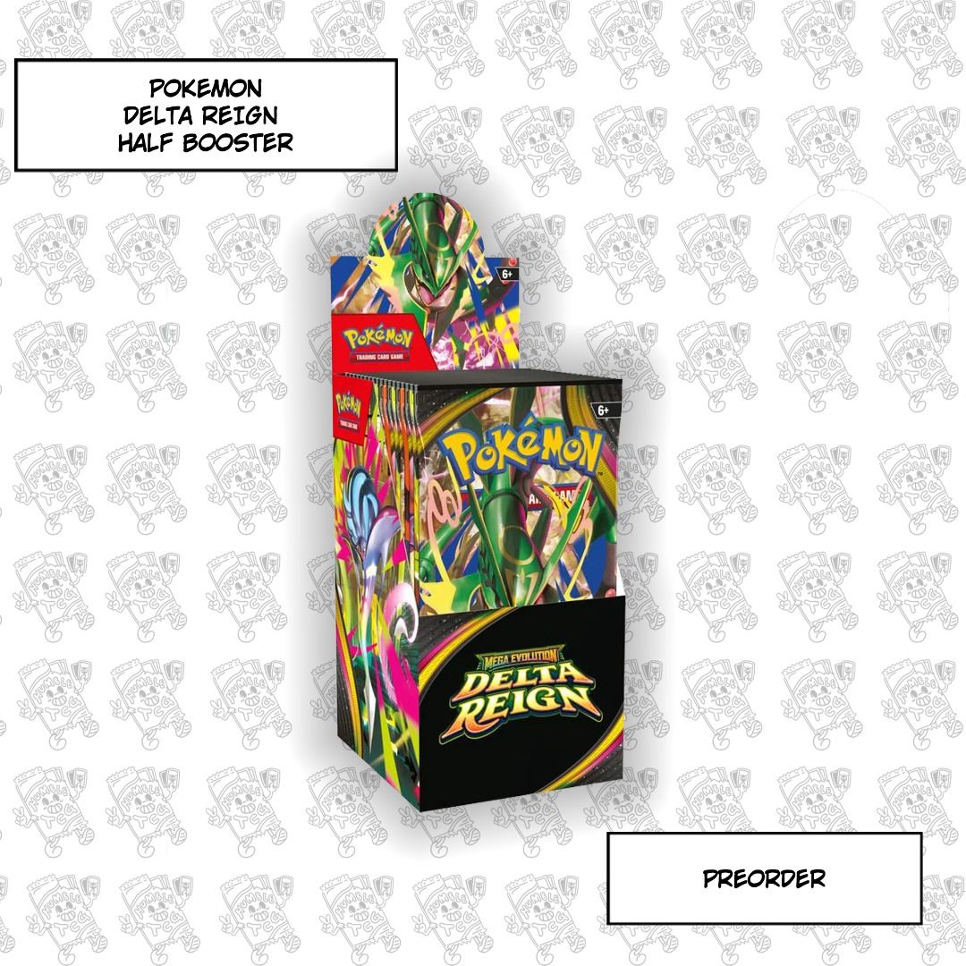 Pokémon Delta Reign Half Booster Box English ME06 | Preorder, Toys ...