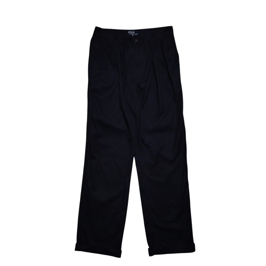 POLO RALPH LAUREN PLEATED CHINO PANTS (Category: Trousers) located in Dinalupihan. Submitted by jkthriftstore (Listing ID 1470697331, Image 1). Description: Price 🏷️ 850 Dimes Length: 42.5" Waist : 33" Inseems : 30.5" Rise : 11.5 Thighs : 12.5" Hem : 8.5" 📌Color may vary due to lighting 📌PM for more Details 📌 Payment through Gcash 📌 Courier : J&T🚛.