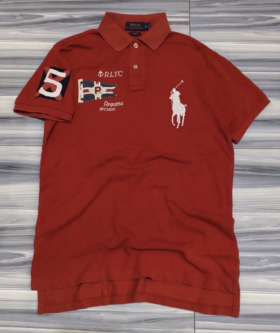 Polo Ralph Lauren Regatta 1st Class (RLYC) (Category: Tshirts & Polo Shirts ) located in Cebu City. Submitted by archenggo (Listing ID 1470657646, Image 1). Description: Dimes 19x26-28 Longback Custom Fit Issue at the Picture Minimal issue Excellent Condition Free Shipped.