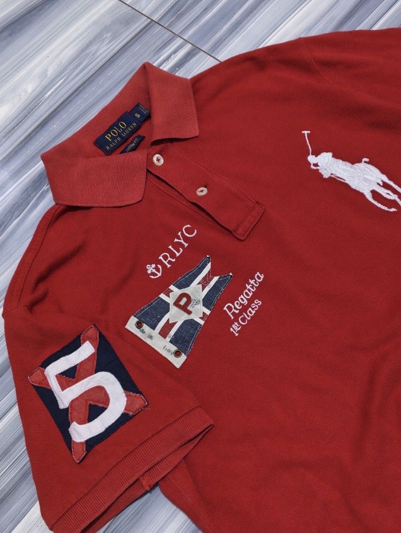 Polo Ralph Lauren Regatta 1st Class (RLYC) (Category: Tshirts & Polo Shirts ) located in Cebu City. Submitted by archenggo (Listing ID 1470657646, Image 2). Description: Dimes 19x26-28 Longback Custom Fit Issue at the Picture Minimal issue Excellent Condition Free Shipped.