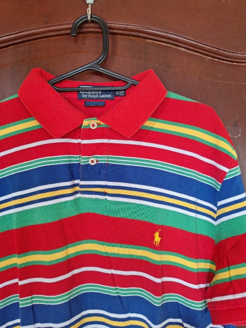 Polo Ralph Lauren stripe (Category: Tshirts & Polo Shirts ) located in Cebu City. Submitted by authentica.28 (Listing ID 1470712456, Image 2). Description: 21/28*30 dimes No issue Excellent condition.