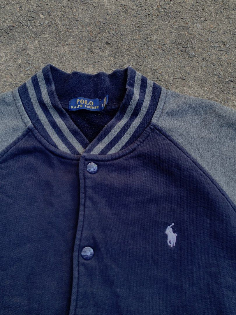 POLO RL LETTERMAN JACKET (Category: Coats, Jackets and Outerwear) located in Bacolod City. Submitted by dave.tripthrift6100 (Listing ID 1470730632, Image 3). Description: Size Large No issue Heavyweight material 24 width 26.5 length very very good condition‼️.