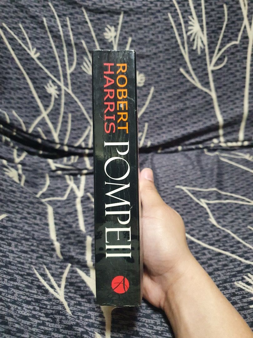 Pompeii by Robert Harris (Category: Storybooks) located in Bulacan. Submitted by anthony_b01 (Listing ID 1470616207, Image 2). Description: - Pompeii by Robert Harris - Mass Market Paperback - 30 pesos only Rfs: Decluttering space Location: SJDM, Bulacan Courier: Lalamove or J&T delivery.