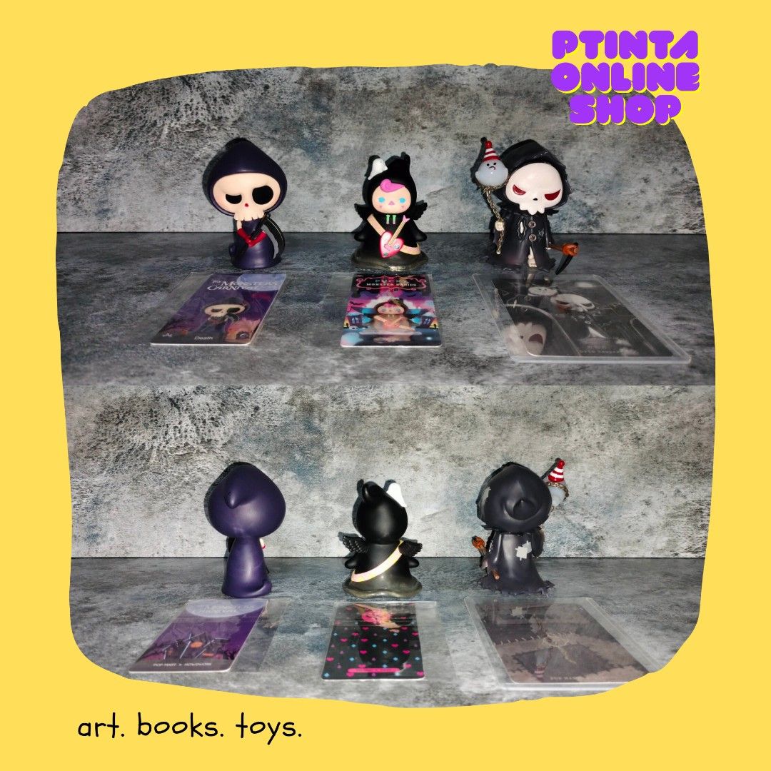Ty Coco GRIM REAPER HIRONO, TYCOCO, PUCKY BLIND BOX ART TOY (THE MONSTERS ...