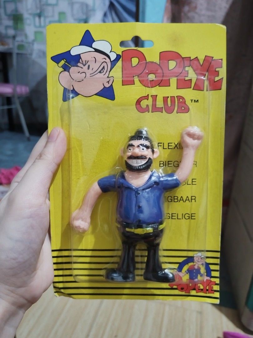 Popeyes Brutus Toys (Category: Action & Battle Toys) located in Manila. Submitted by trixie1996 (Listing ID 1470670487, Image 1). Description: For sale Delivery via Jnt Grab Lalamove Gogoexpress Location San Juan manila Pickup are available Pm me if you're interested thankyou.