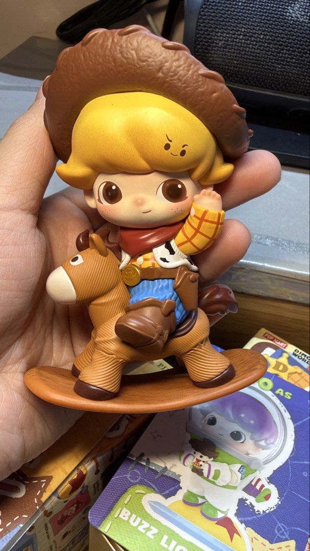 Popmart Dimoo Pixar Buzz & Woody Figure (Category: Figurines & Statues) located in Marikina City. Submitted by lemonlover2 (Listing ID 1470727997, Image 3). Description: Dimoo Pixar Set. Buzz and Woody ₱1500 only 📍Marikina City Complete inclusions slightly nego if kunin agad. Can meet up near by areas 📦J&T & SSD No issues Comes with popmart freebie Can send vids and pics to sure buyer Rfs: no more sparks focusing on hironos 🫶.