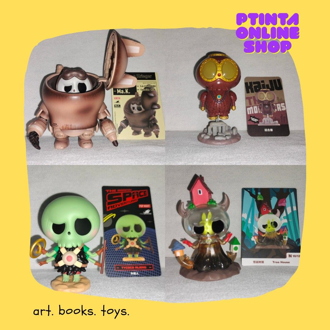 Ty Coco POP MART THE MONSTERS TYCOCO BLIND BOX ART TOY (KOW YOKOHAMA MA.K ...