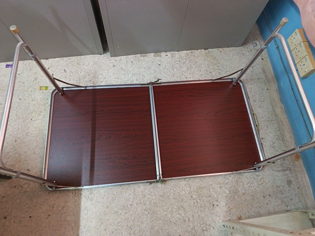 Portable Folding Camp Table, Furniture & Home Living, Furniture, Tables ...