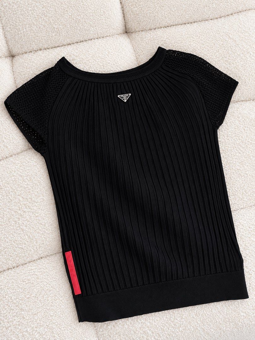 ▪️Prada | Acne Studio shirt top (Category: Luxury Apparel) located in Makati City. Submitted by aveltot_rig (Listing ID 1470681781, Image 2). Description: .