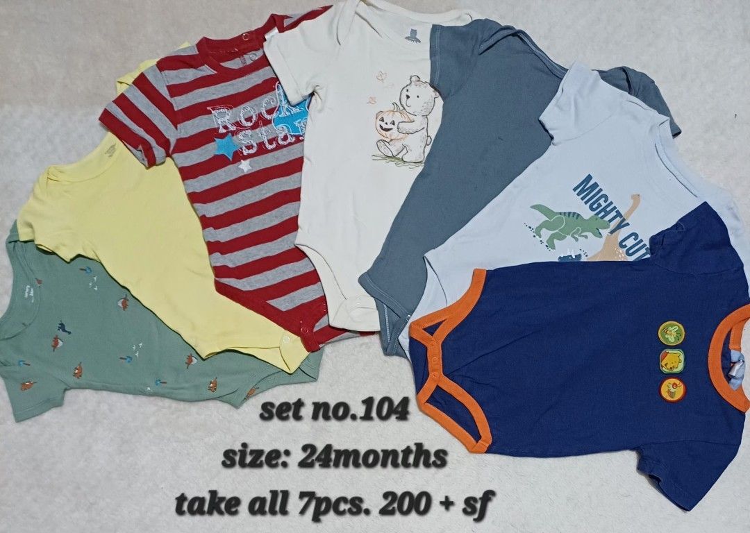 PRELOVED BABY ONESIES (Category: Babies & Kids Fashion) located in Manila. Submitted by amitz (Listing ID 1470740619, Image 3). Description: .