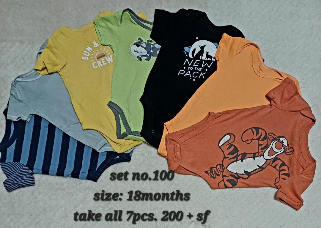 PRELOVED BABY ONESIES (Category: Babies & Kids Fashion) located in Manila. Submitted by amitz (Listing ID 1470740619, Image 2). Description: .
