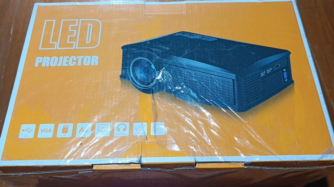 [Pre-loved] Black LED Projector (Category: Projectors) located in Manila. Submitted by LumieMille (Listing ID 1470645617, Image 1). Description: Used only once. MODE OF PAYMENT: G-cash MODE OF DELIVERY: Grab, Lalamove (Buyer will be the one to book and shoulder delivery fee.).