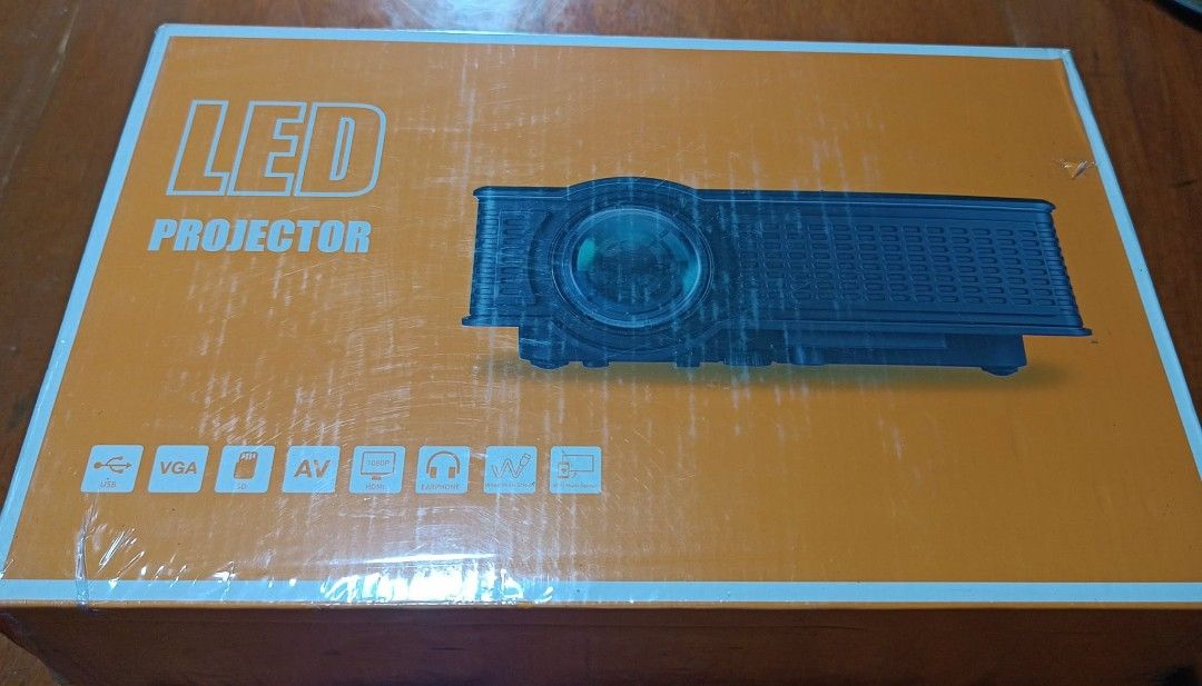 [Pre-loved] Black LED Projector (Category: Projectors) located in Manila. Submitted by LumieMille (Listing ID 1470645617, Image 2). Description: Used only once. MODE OF PAYMENT: G-cash MODE OF DELIVERY: Grab, Lalamove (Buyer will be the one to book and shoulder delivery fee.).