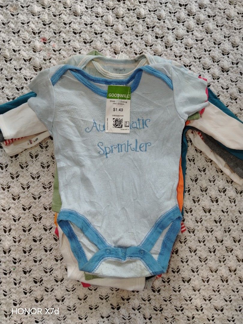 Preloved Onesies for Boy 0-3m 15pcs (Category: Babies & Kids Fashion) located in San Luis. Submitted by cknfaithtoysshop1831 (Listing ID 1470558365, Image 1). Description: .