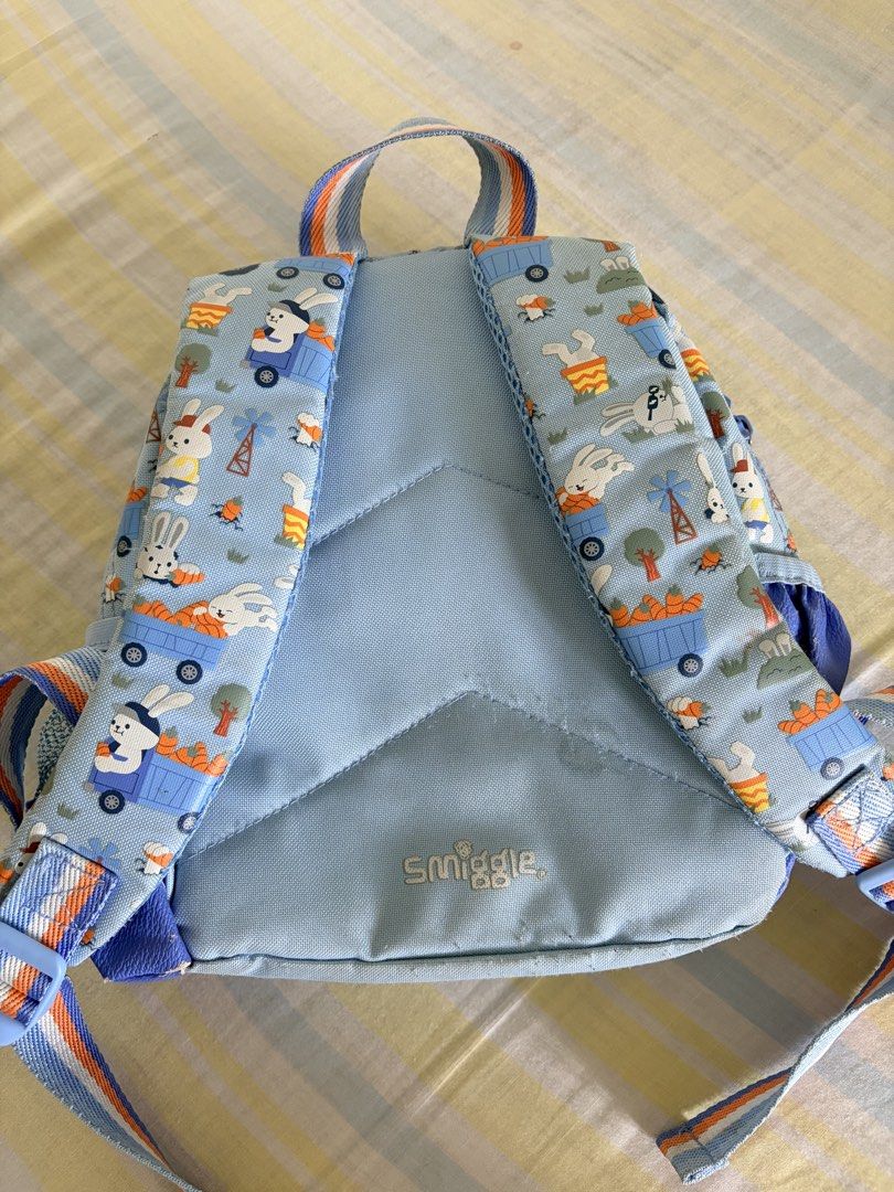 Preloved Smiggle Backpack (Category: Babies & Kids Fashion) located in Bulacan. Submitted by farfinfab (Listing ID 1470608667, Image 2). Description: Original Smiggle Personal preloved of my LO Has signs of usage as it is preloved .