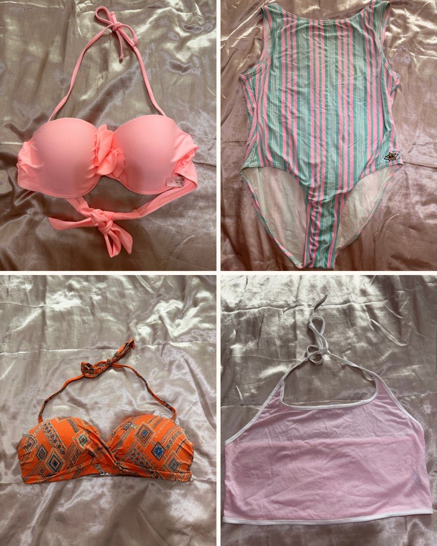 Pre-Loved Swimsuits (Category: Bikinis & Swimsuits) located in Marikina City. Submitted by chess.0201 (Listing ID 1470692498, Image 3). Description: Pre-loved Swimsuit Hiiii! I am selling my pre-loved (still in good condition) swimsuits!! Size usually would fit L-2XL body frame (36-38in). Since these are pre-loved/used and nastuck lang sa cabinet, I will have it re-washed before ipaship if ever so clean na sya pagdating sa inyo mga sissyyy. RFS: 