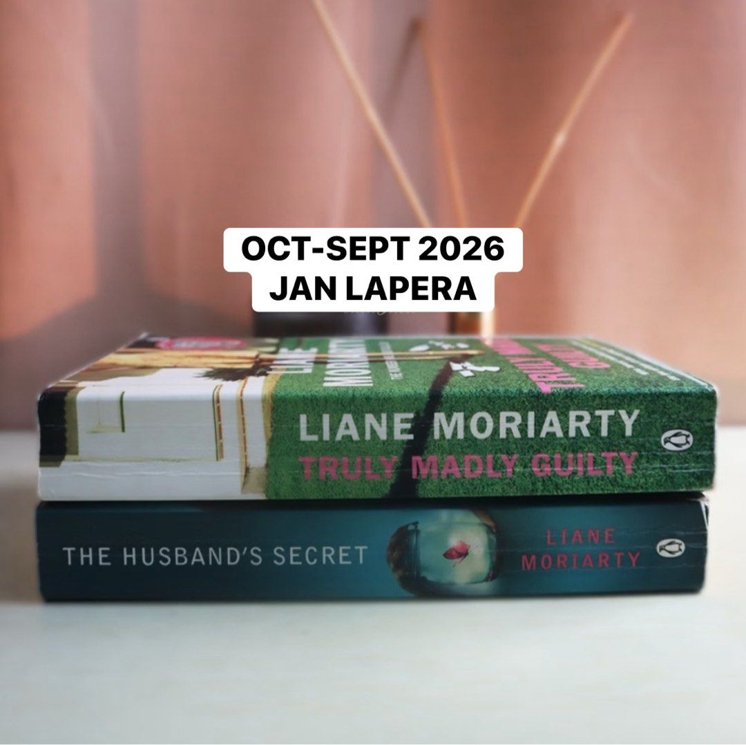 PREMIUM PSYCHOLOGICAL THRILLER BOOKS (Category: Storybooks) located in Baliuag. Submitted by lxcrative_epoxh (Listing ID 1470717092, Image 2). Description: FOR SALE‼️ ₱80 each: THE CONFESSION— JOHN GRISHAM ₱130 each: TRULY MADLY GUILTY— LIANE MORIARTY THE HUSBAND’S SECRET— LIANE MORIARTY ₱150 each: THE GOOD DAUGHTER— ALEXANDRA BURT THE REST OF US JUST LIVE HERE— PATRICKNESS THE SEARCHER— TANA FRENCH ₱250 each: THE PRISONER— B.A PARIS MOD: FLASHEX