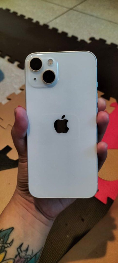 Preowned Iphone 13 128gb (Category: iPhone 13 Series) located in Tagaytay City. Submitted by mommaowl888 (Listing ID 1470562439, Image 1). Description: FOR SALE: iPhone 13 Starlight 128GB (Globe Locked) ✅ iPhone 13 Starlight ✅ 128GB Storage ✅ Supports Globe, TM & GOMO SIM/eSIM ✅ Battery Health: 85% ✅ Purchased February 2025 ✅ True Tone Working ✅ No History of Repair ✅ Face ID Working ✅ All Functions Working Perfectly ✅ Complete with Original Box 