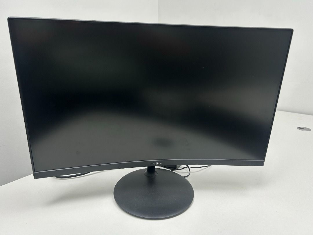 PRISM+ 24-Inch Curved Computer Monitor with Stand – Office / Gaming ...