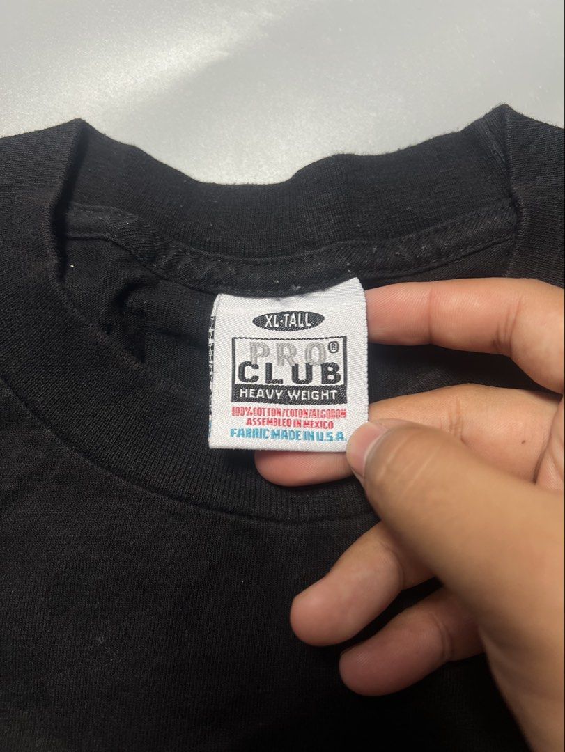 Pro Club Shirt (Category: Tshirts & Polo Shirts ) located in Ragay. Submitted by sergesalgado (Listing ID 1470576664, Image 2). Description: Width:23.5 Length:30.5 No issue.