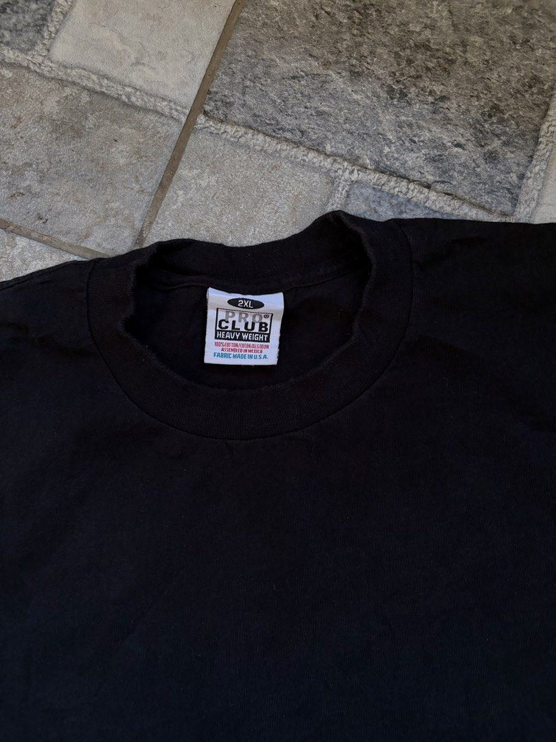 Pro Club Tee (Category: Tshirts & Polo Shirts ) located in Calamba. Submitted by manila.fits (Listing ID 1470640548, Image 3). Description: Pro Club Tee 2XL Width 25.5 Length 31 As new No issue .
