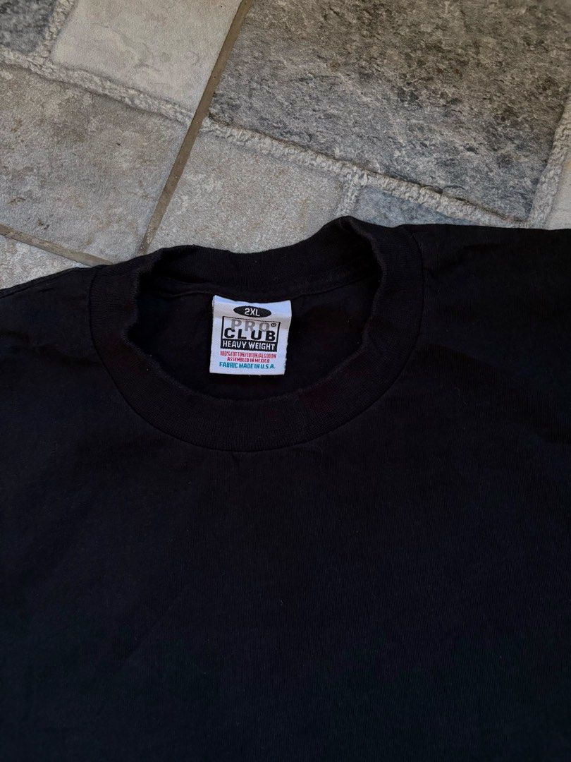 Pro Club Tee (Category: Tshirts & Polo Shirts ) located in Manila. Submitted by nofits.garments (Listing ID 1470664435, Image 3). Description: Pro Club Tee 2xl Width 25.5 Length 31 As new No issue.