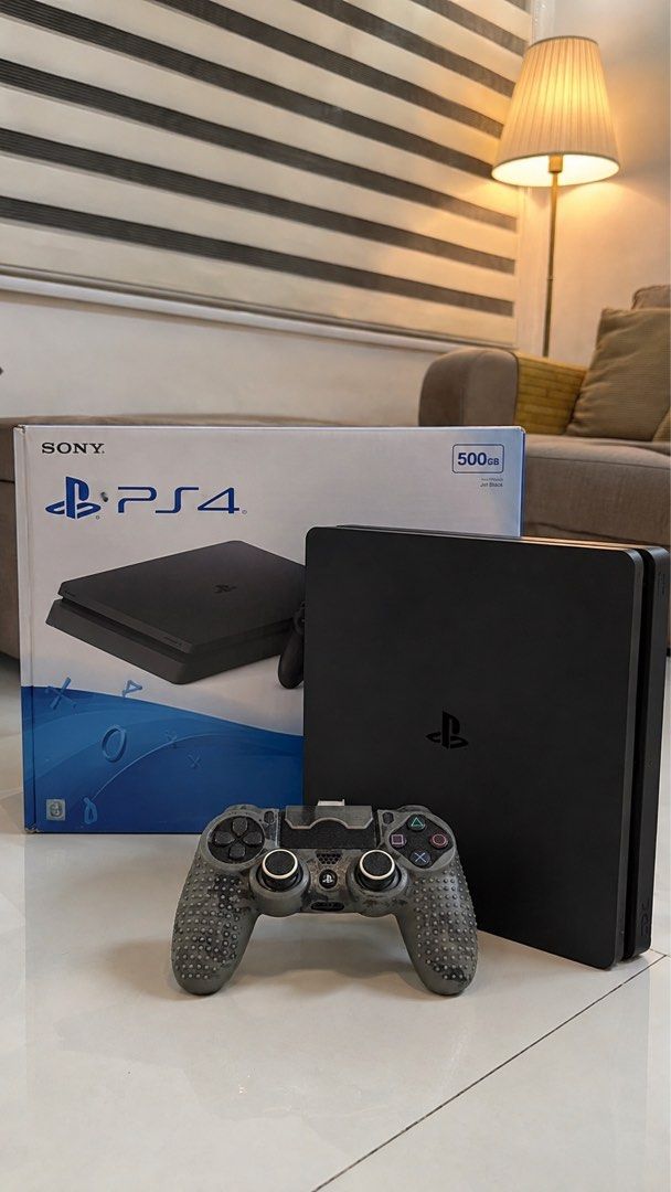 Ps4 slim complete set (Category: Others) located in Mandaluyong City. Submitted by _anjconcepcion (Listing ID 1470736904, Image 1). Description: .