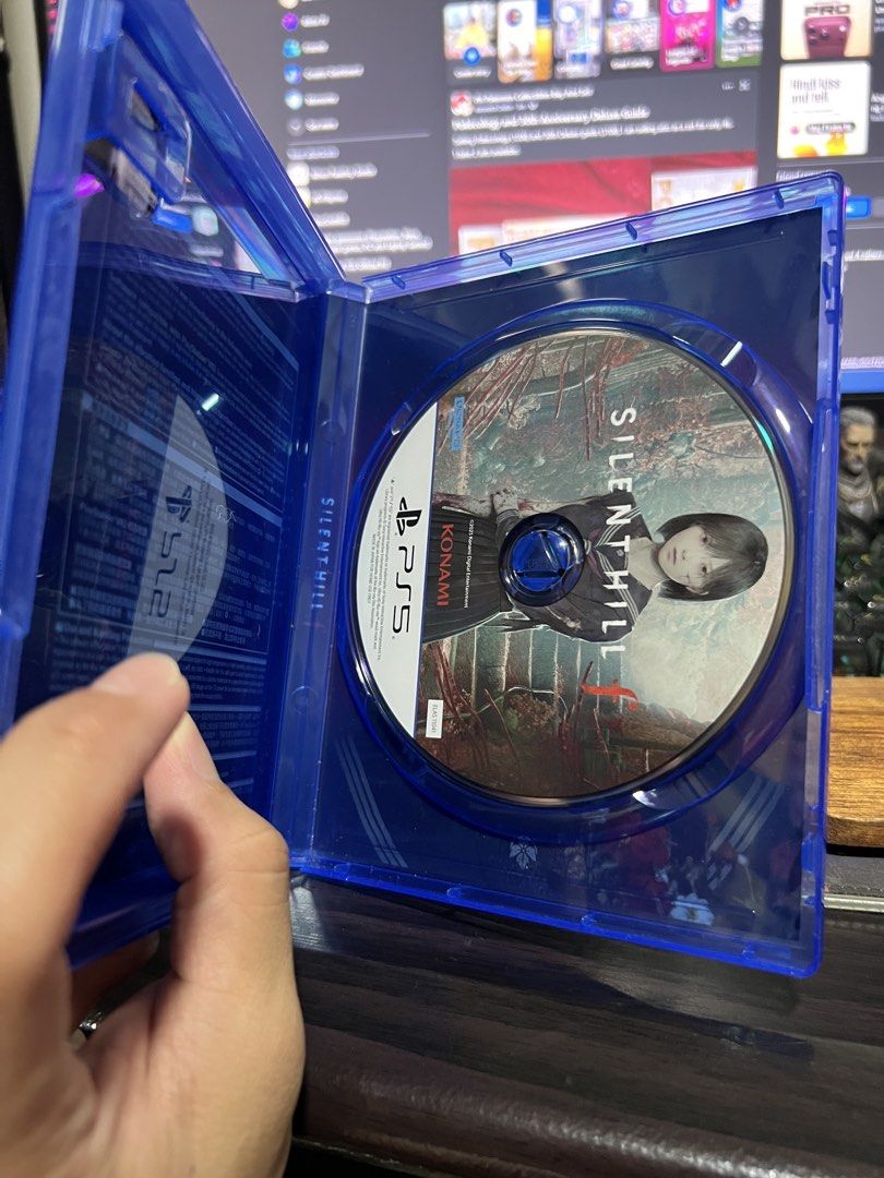 PS5 Silent Hill F (Category: PlayStation) located in Paniqui. Submitted by jaxicool (Listing ID 1470658914, Image 3). Description: used can be traded to other games Location: Tarlac Meetup: Sm / Waltermart Shipping: Buyer's expense.