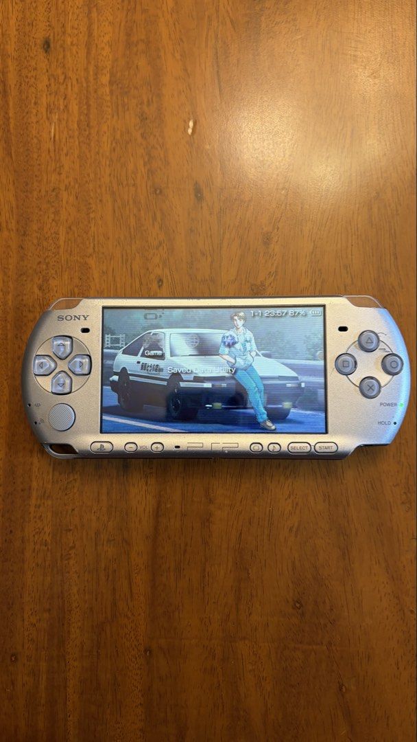 PSP 3000 (modded) (Category: PlayStation) located in Quezon City. Submitted by juannnndlcr (Listing ID 1470612807, Image 2). Description: Selling my Sony PSP 3000 Silver in good working condition. Fully functional and modded, with some minor scratches and signs of use. Inclusions: • Sony PSP 3000 Silver (Modded) • Original PSP Camera (Working, PSP-450) • PSP Charger and Power Adapter • Clear Protective Case • Charging Adapter Condition: • 7.5/10 