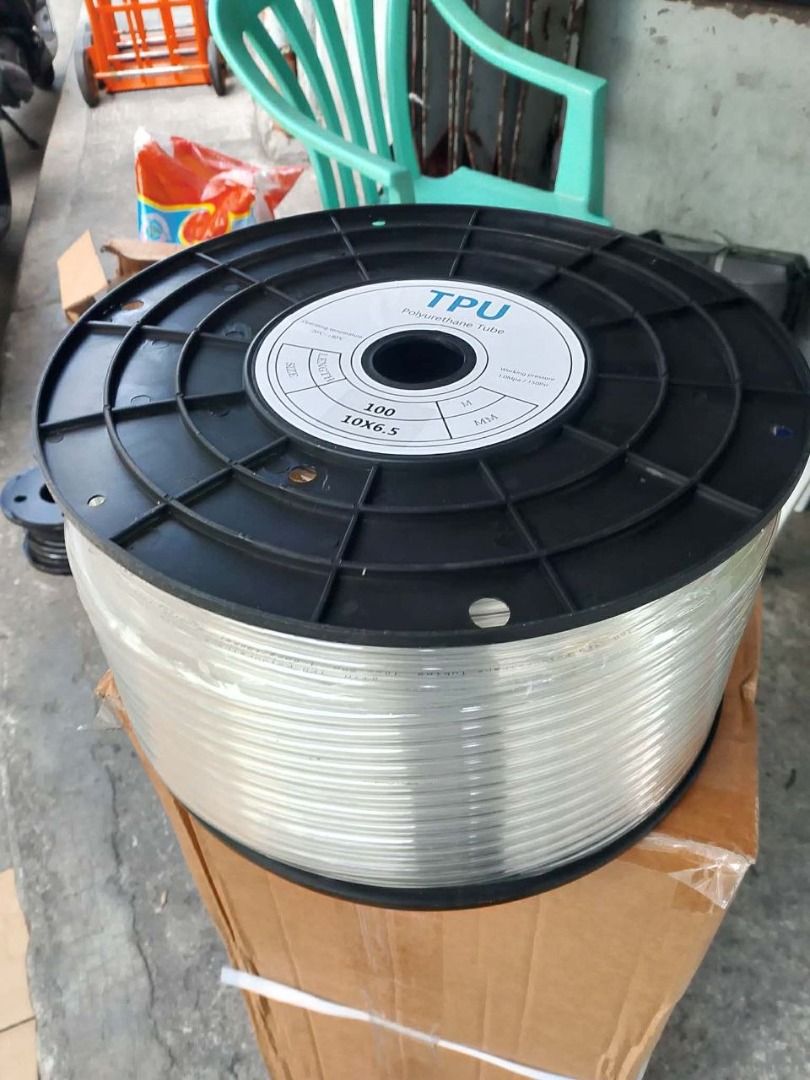 Pu hose Specs: 10mm x 100mtrs, clear (Category: Everything Else Others) located in Manila. Submitted by 09171479278_elsie. (Listing ID 1470566319, Image 2). Description: Pu hose Specs: 10mm x 100mtrs, clear.