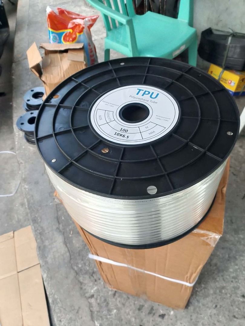 Pu hose Specs: 10mm x 100mtrs, clear (Category: Everything Else Others) located in Manila. Submitted by 09171479278_elsie. (Listing ID 1470566319, Image 3). Description: Pu hose Specs: 10mm x 100mtrs, clear.