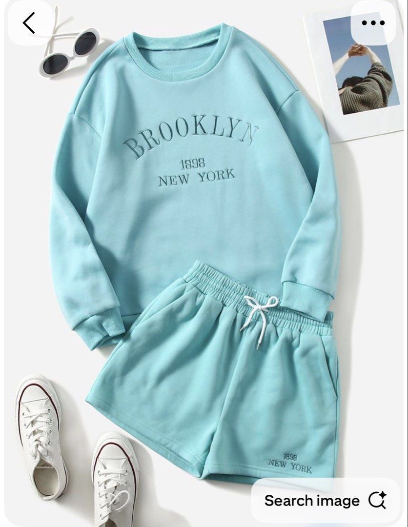 Pullover sets coordinates (Category: Sets or Coordinates) located in Singapore. Submitted by 143smile (Listing ID 1470628370, Image 1). Description: Used once only for OOTD.