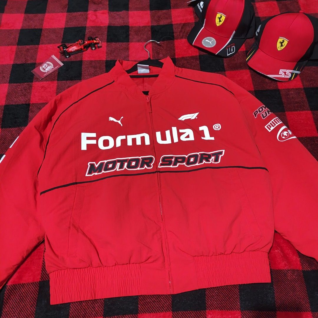 Puma f1 2025 bomber jacket (Category: Coats, Jackets and Outerwear) located in Subic. Submitted by racearchives_jep (Listing ID 1470576284, Image 2). Description: 22x29.