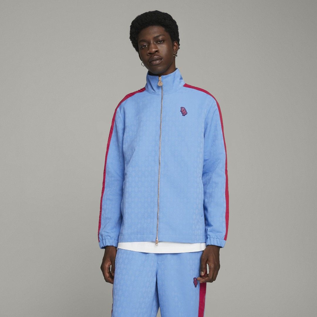 Puma x Dapper Dan Harlem T7 Track Jacket (Category: Coats, Jackets and Outerwear) located in Pasig City. Submitted by hustlexcurate (Listing ID 1470590977, Image 2). Description: Puma x Dapper Dan Harlem T7 Track Jacket Size MEDIUM Dimensions: 23X28.