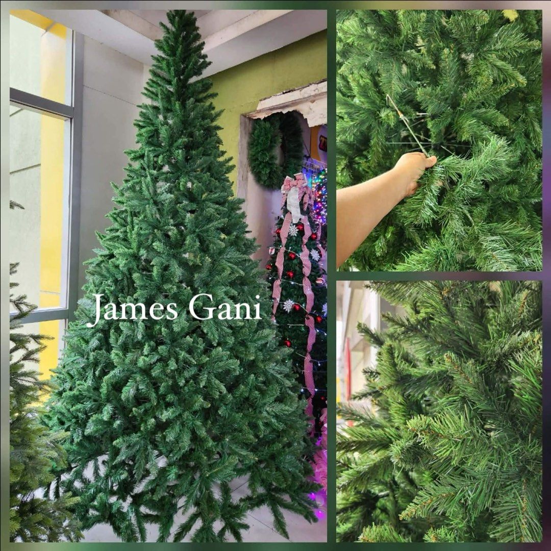 Pure PVC Christmas Tree Full Green Pine (Category: Artificial Plants & Flowers) located in Manila. Submitted by jamesgani08 (Listing ID 1470568920, Image 3). Description: - Rich green artificial Christmas tree with a full, tall silhouette - Realistic vinyl pine texture on branch tips for an authentic look - Sturdy metal hinged branches designed for quick and easy setup and fluffing - Durable and ready for all your holiday decorating needs.