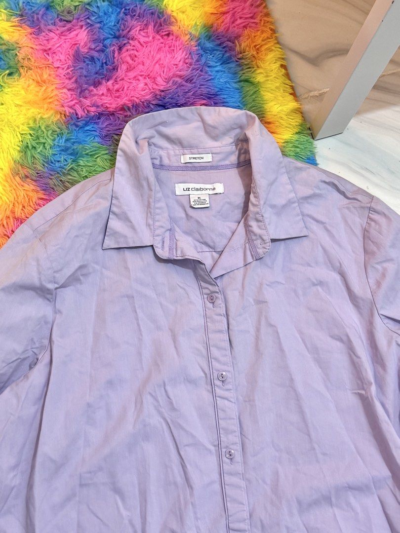 Purple Polo Longsleeves (Category: Longsleeves) located in Bulacan. Submitted by archivesbyjanine (Listing ID 1470681549, Image 3). Description: Fit xs-m.
