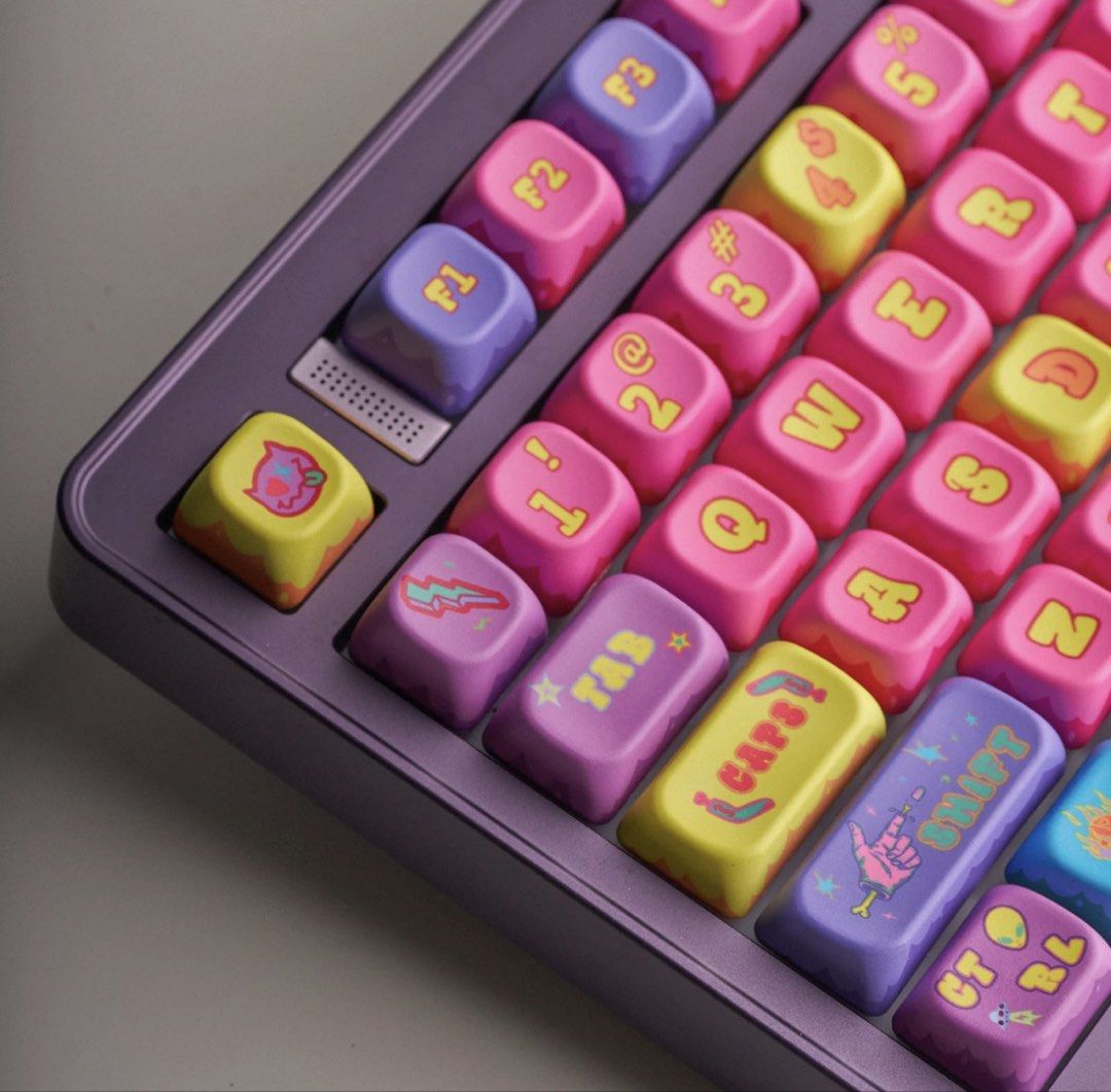 Computer Components Coloring Quirky Graffiti Keycap Set, Computers & Tech, Parts & Accessories ...