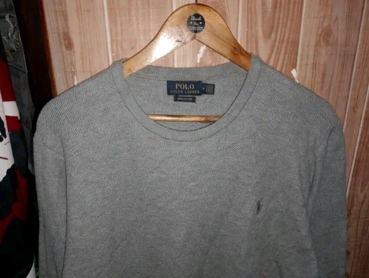 RALPH LAUREN (Category: Coats, Jackets and Outerwear) located in Taguig. Submitted by clothingselection (Listing ID 1470565776, Image 2). Description: PTPA RALPH LAUREN PIMA COTTON SWEATER PIQUE WAFFLE KNIT MENS WIDTH 23 LENGTH 30 EXCELLENT CONDITION NID WASH FRESH FROM BALE.