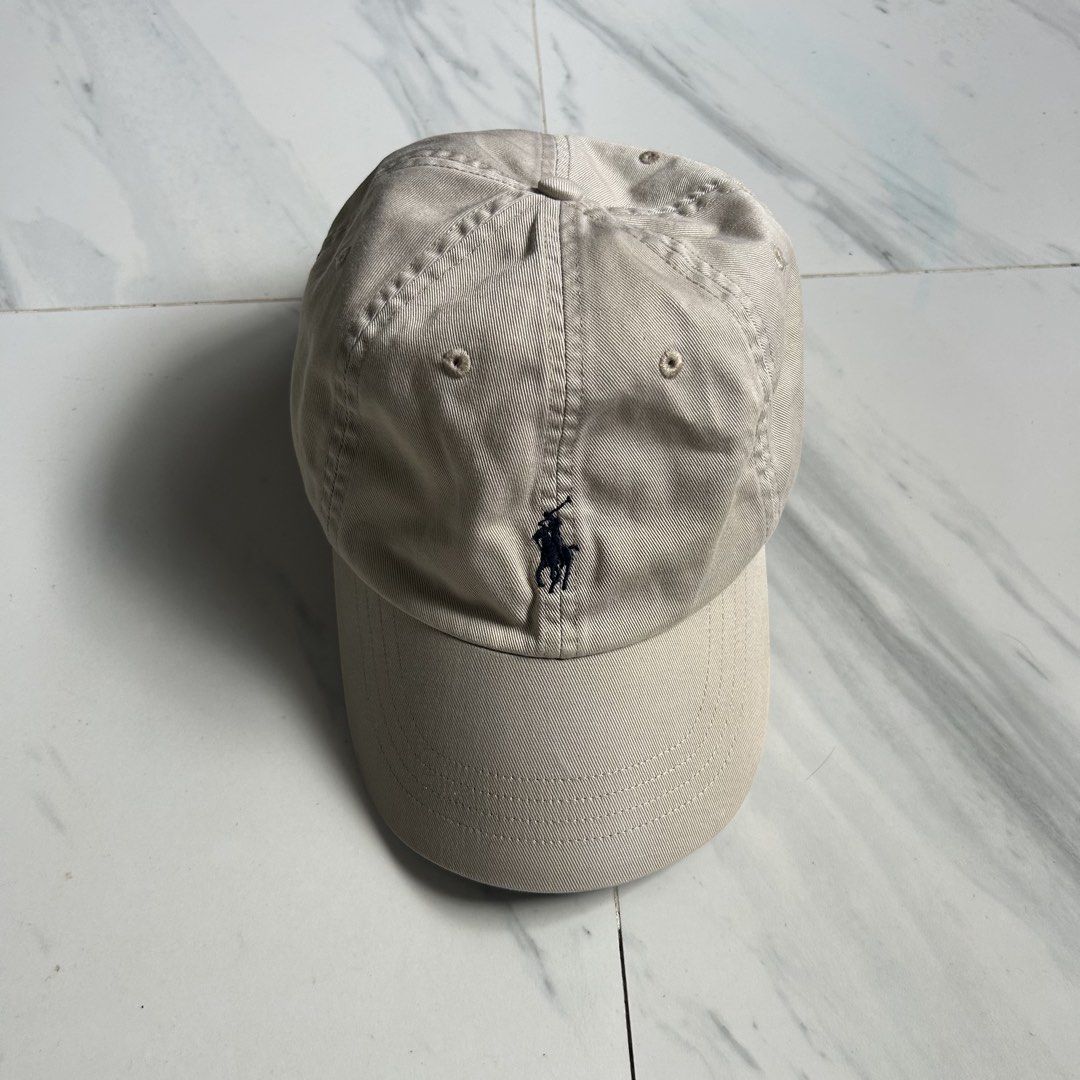 Ralph Lauren Cap (Category: Caps & Hats) located in Las Pinas. Submitted by __snow (Listing ID 1470722163, Image 1). Description: AVAILABLE Ralph Lauren Leather Strap Cap Authentic Minimal issue: sweatband stain (unnoticeable).