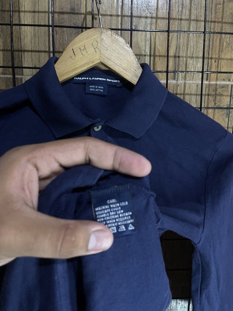 Ralph Lauren long sleeve polo (Category: Shirts) located in Pateros City. Submitted by toogood.mnl (Listing ID 1470640408, Image 3). Description: Ralph Lauren long sleeve polo W-17 L-23 No issue Excellent condition .