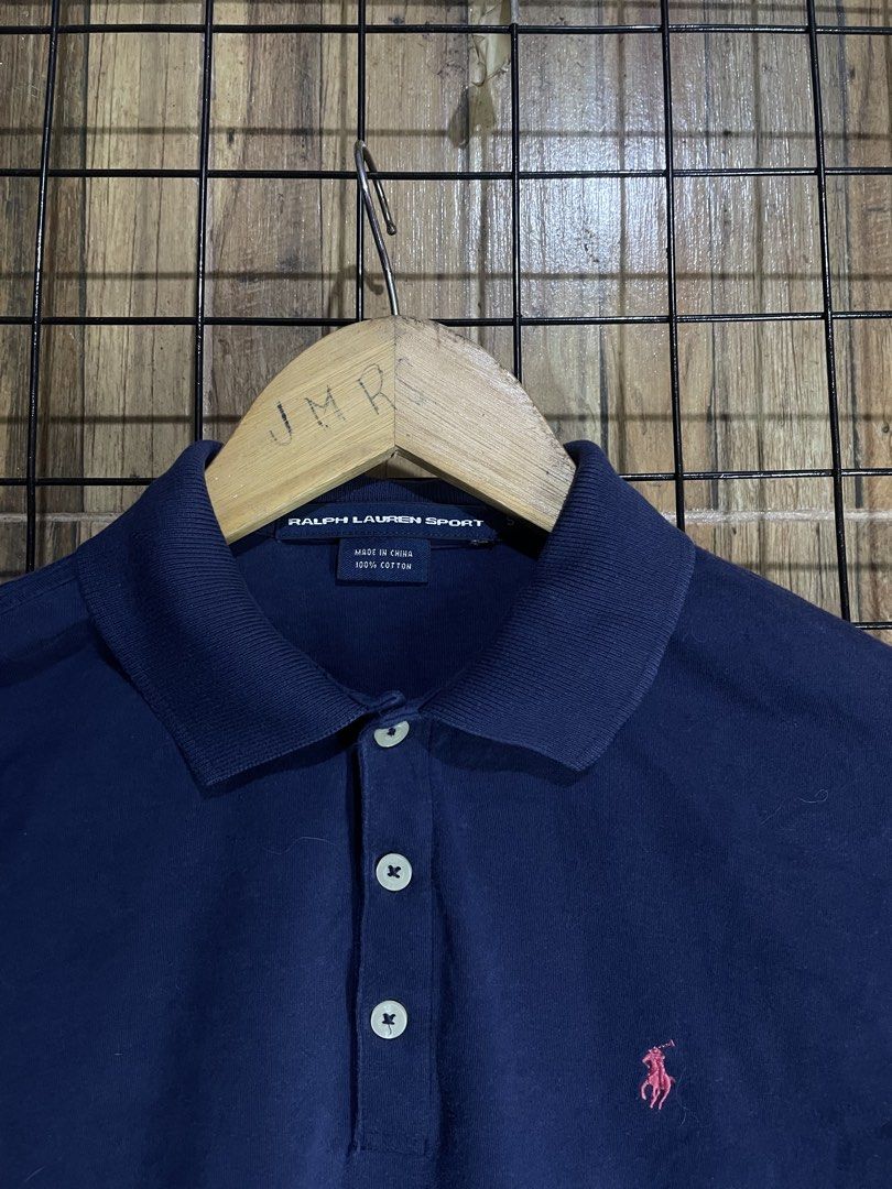 Ralph Lauren long sleeve polo (Category: Shirts) located in Pateros City. Submitted by toogood.mnl (Listing ID 1470640408, Image 2). Description: Ralph Lauren long sleeve polo W-17 L-23 No issue Excellent condition .