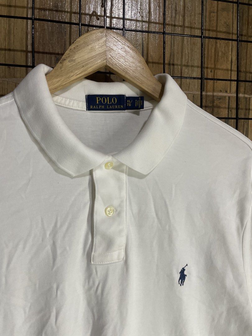 Ralph Lauren white polo (Category: Tshirts & Polo Shirts ) located in Pateros City. Submitted by toogood.mnl (Listing ID 1470639748, Image 2). Description: Ralph Lauren white polo W-23 L-29 No issue Excellent condition .