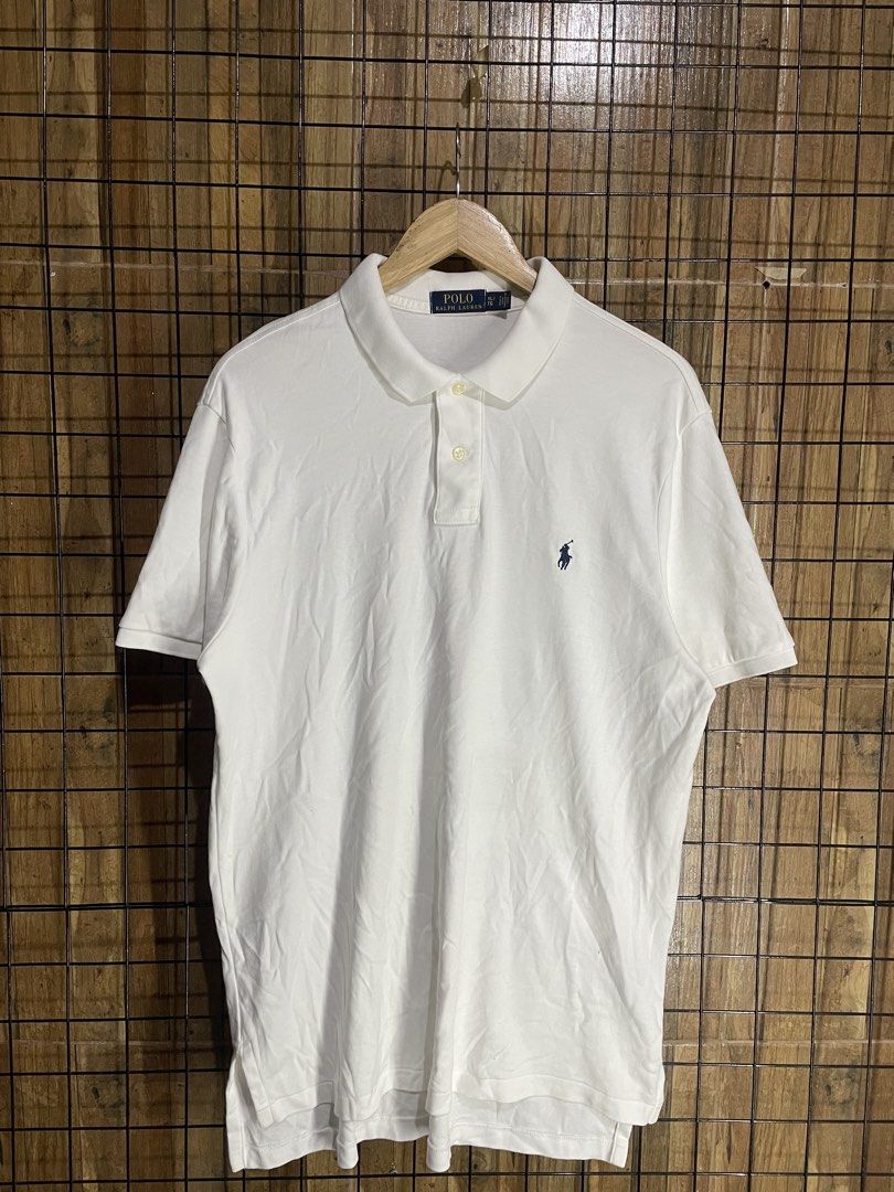 Ralph Lauren white polo (Category: Tshirts & Polo Shirts ) located in Pateros City. Submitted by toogood.mnl (Listing ID 1470639748, Image 1). Description: Ralph Lauren white polo W-23 L-29 No issue Excellent condition .