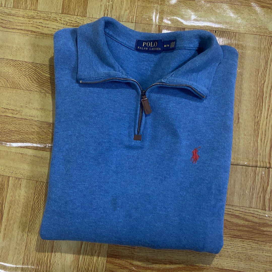 Ralph Laurenz Qzip (Category: Activewear) located in Dasmarinas. Submitted by thrift2gems (Listing ID 1470706870, Image 1). Description: Ralph Lauren Qzip✨ -WIDTH: 21 -LENGTH: 27 -COLOR RATE: 9.3/10 -CONDITION: 9.3/10 -ISSUE: CHECK PICS.