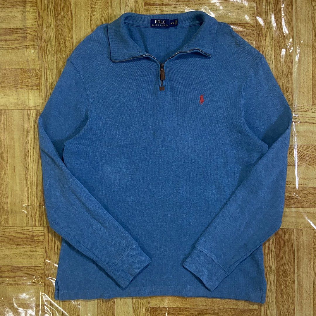 Ralph Laurenz Qzip (Category: Activewear) located in Dasmarinas. Submitted by thrift2gems (Listing ID 1470706870, Image 2). Description: Ralph Lauren Qzip✨ -WIDTH: 21 -LENGTH: 27 -COLOR RATE: 9.3/10 -CONDITION: 9.3/10 -ISSUE: CHECK PICS.