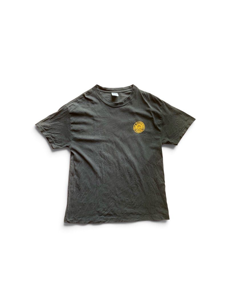Random Early 2000’s Vintage Tee “The Big Cheese” (Category: Tshirts & Polo Shirts ) located in Calamba. Submitted by tobs.thriftz (Listing ID 1470636418, Image 3). Description: Size XL on Tag Dimes 21 x 29 In Great Condition Issue - Cracked Prints & Sun fade due to age All items are 100% thrifted / pre-loved and may show normal signs of wear due to previous use and age. Please manage your expectations before purchasing. We do our best to disclose