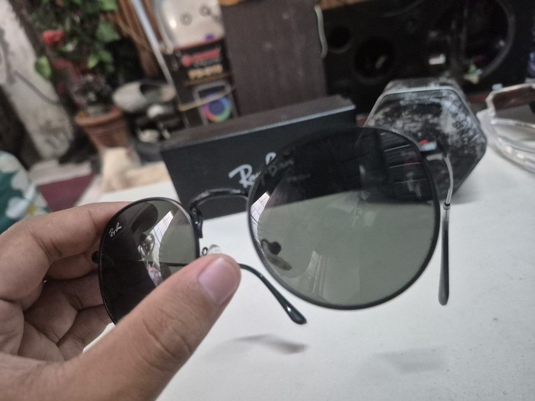 Rayban Round metal (Category: Sunglasses & Eyewear) located in Cavite. Submitted by wearit_again (Listing ID 1470620496, Image 3). Description: RAYBAN Round Metal NO ISSUE JAPAN SURPLUS GALING.