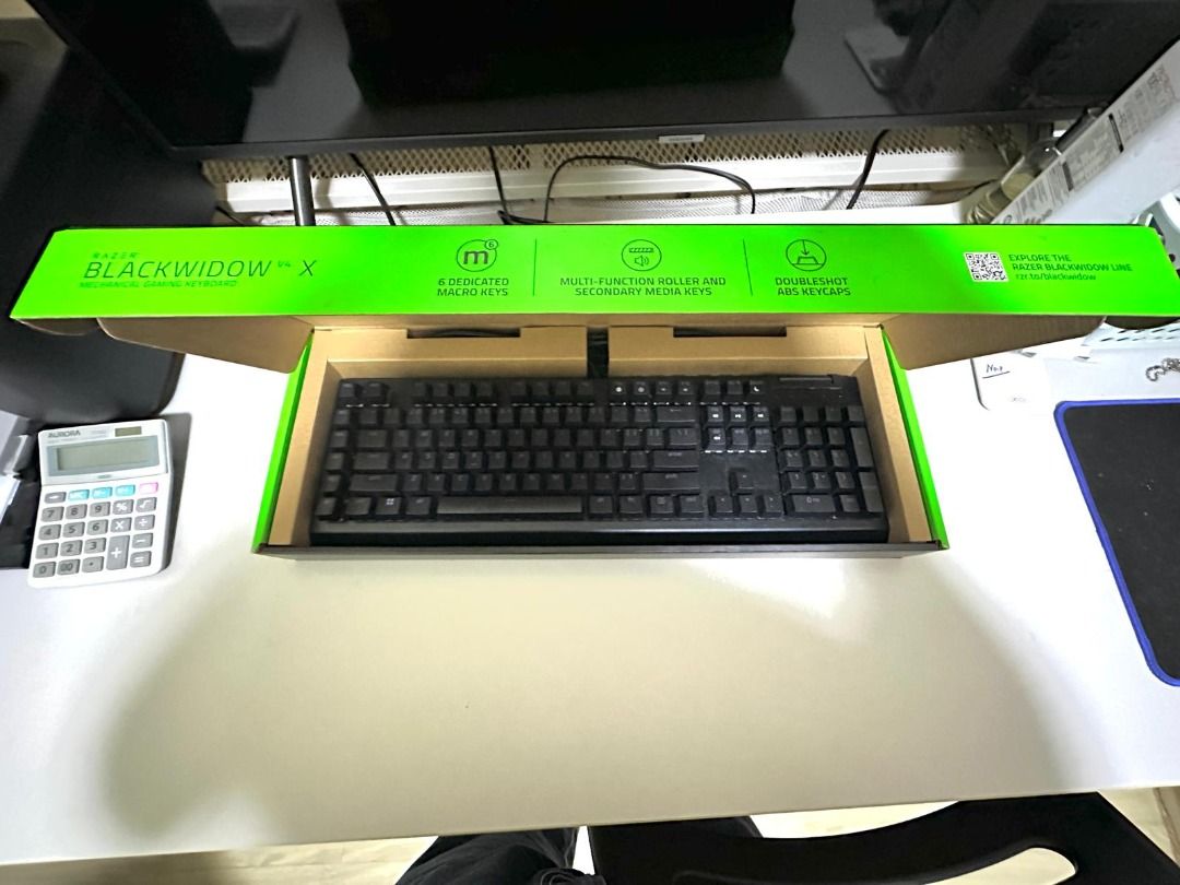 Razer BlackWidow V4 X Mechanical Gaming Keyboard – Yellow Switches RGB ...